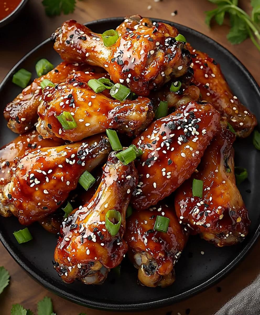 Spicy Korean Wings (8 pcs)