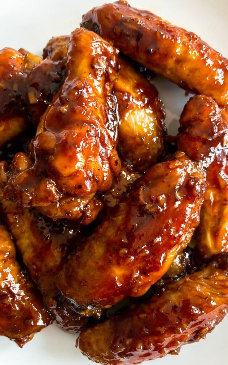 Honey Glazed Wings (8 pcs)